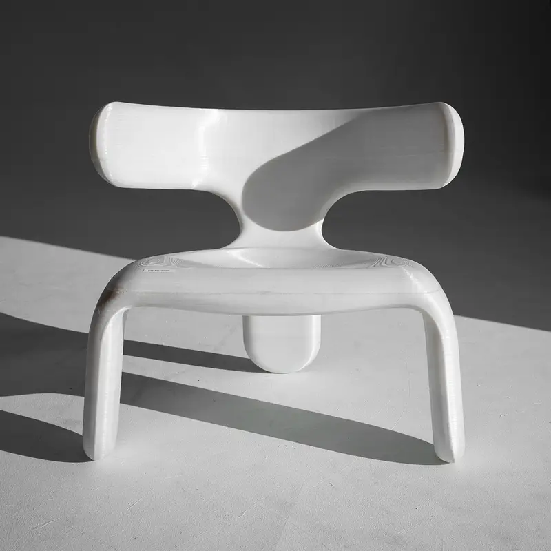 3 D print Front grayscale