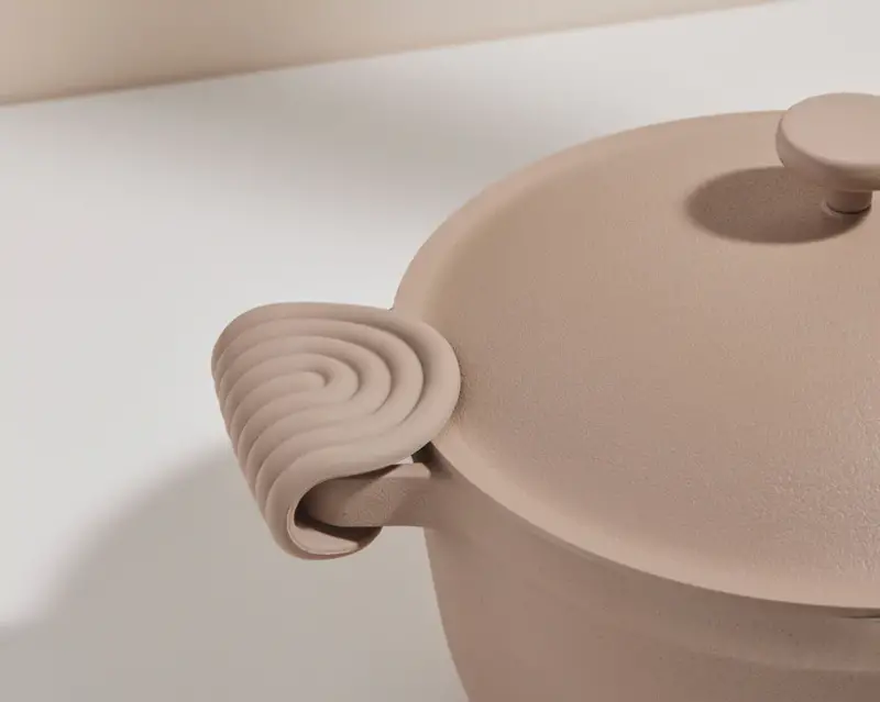 Silicone Grips on Perfect Pot Steam