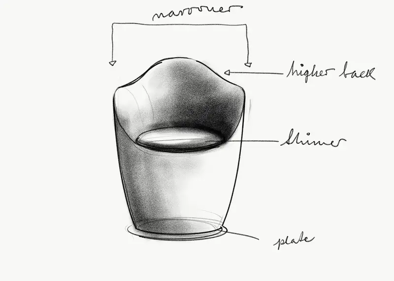 Swivel Dining Chair Sketch 2 copy